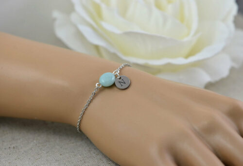 Personalised Turquoise Customised Bracelet