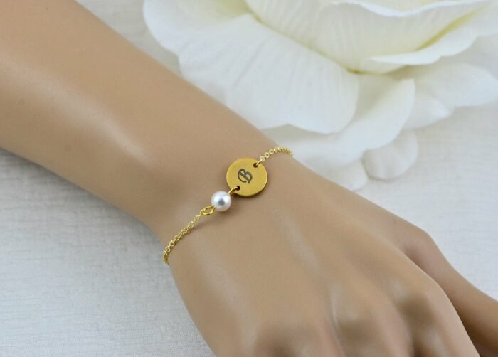 Swarovski Pearl Gold Bracelet