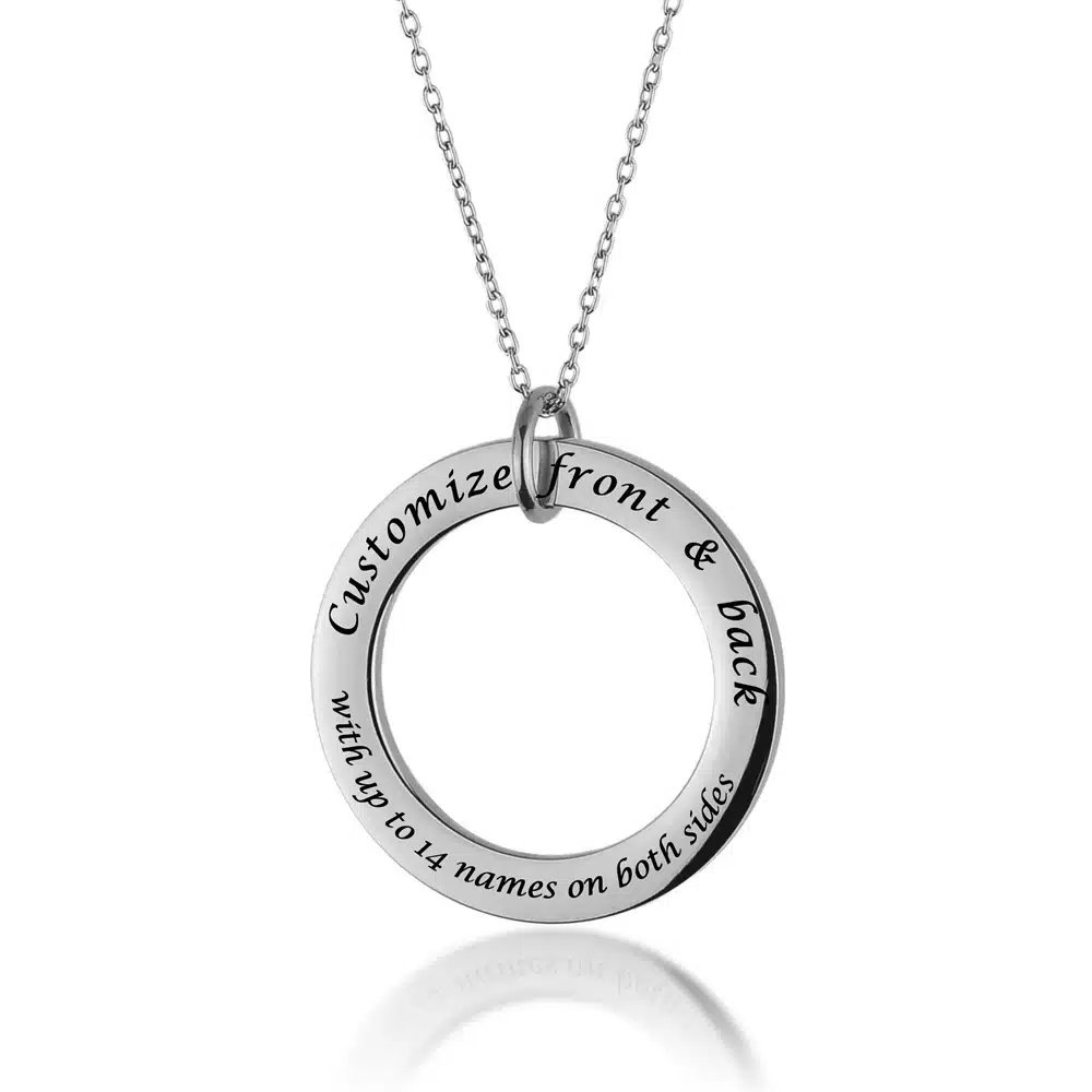 Eternity Customised Ring Necklace