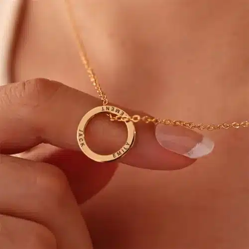 Eternity Customised Ring Necklace