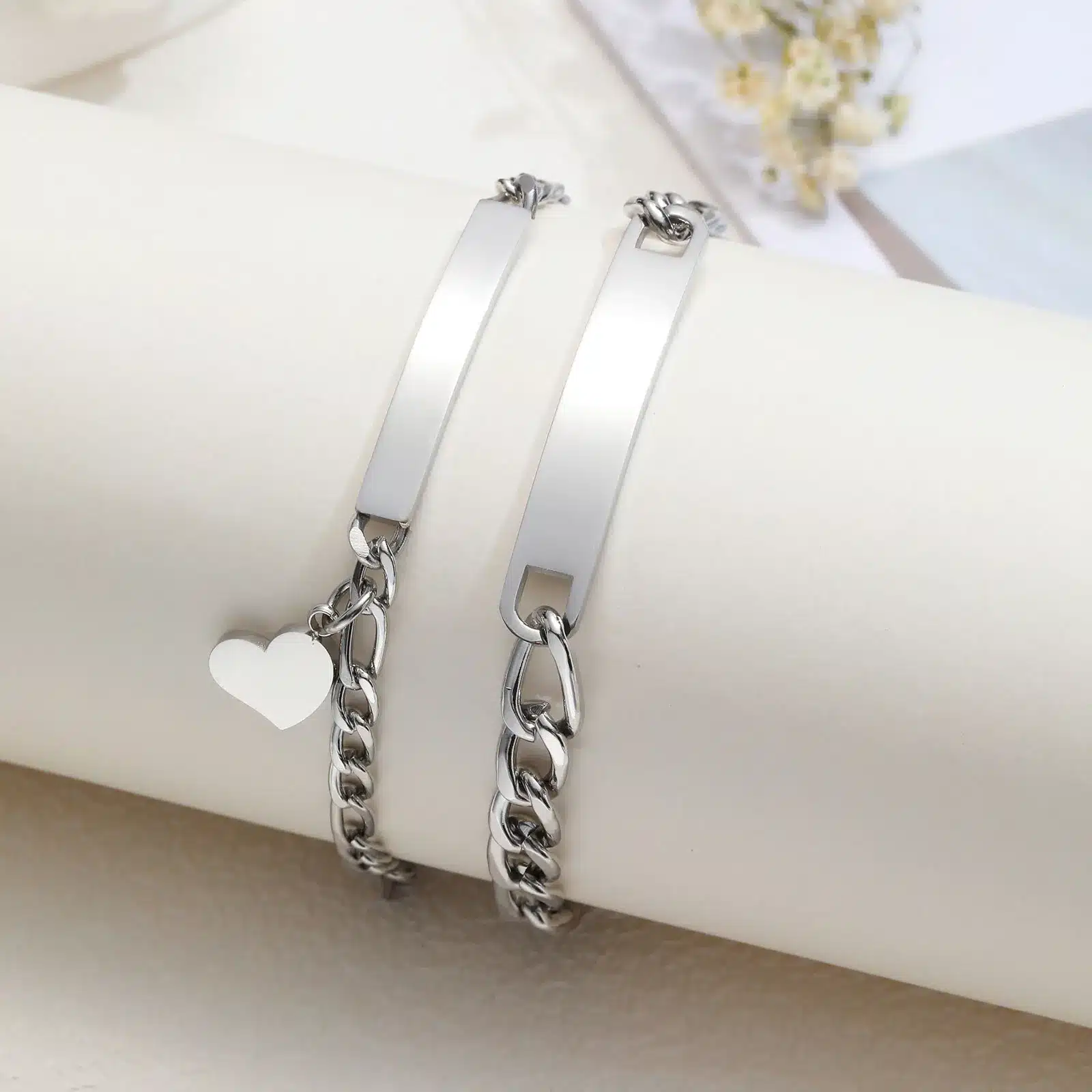 Customised Couples Bracelets for Women & Men