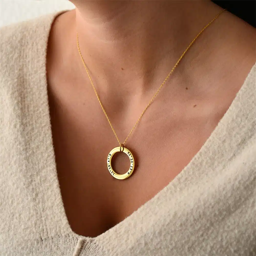 Eternity Customised Ring Necklace