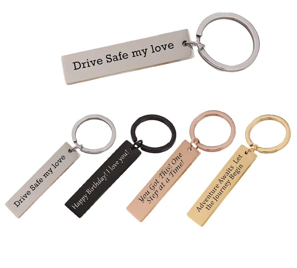 Customised Stainless Steel Keychains