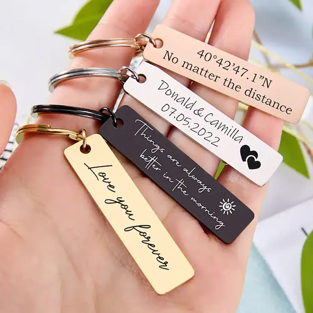Customised Stainless Steel Keychains