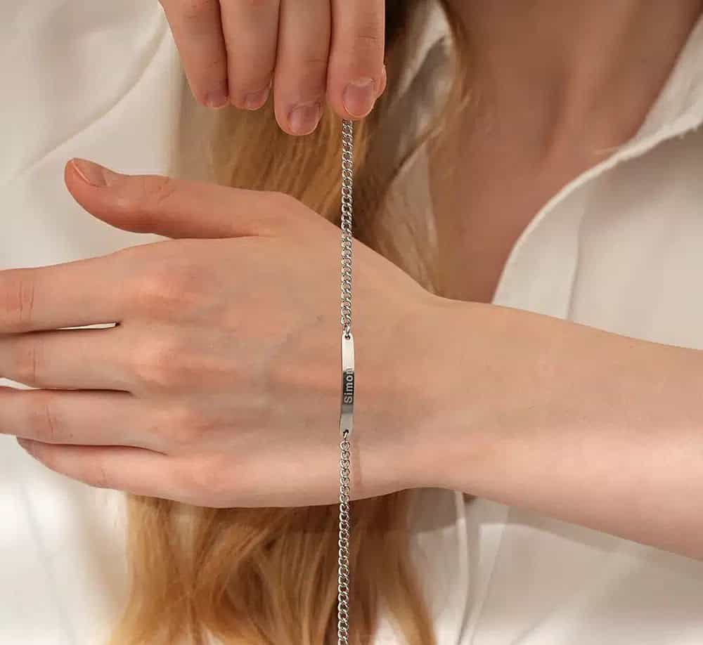 Stainless Steel Customized Bracelet