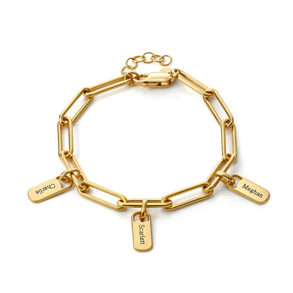 Personalised Rectangular Bracelets