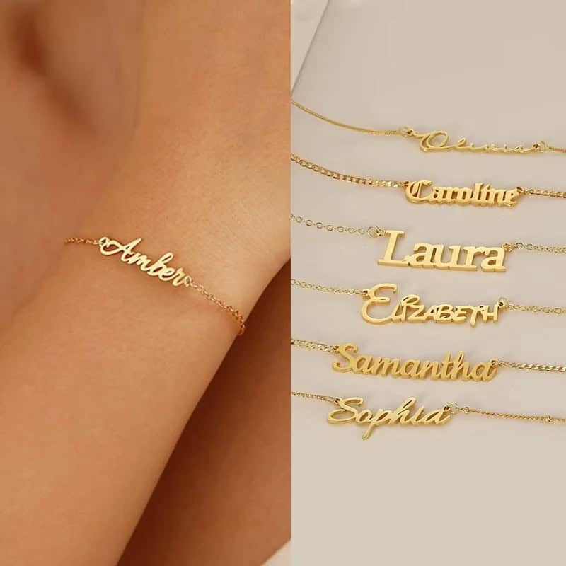 Customised Name Fashion Bracelets
