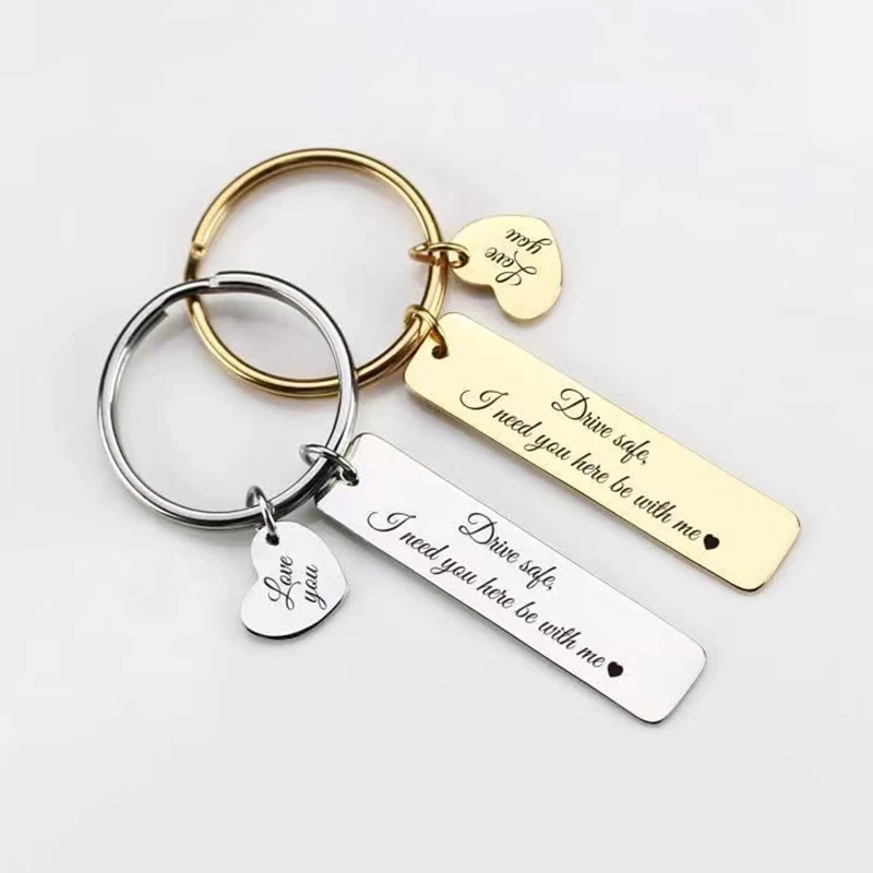 Stainless Steel Name Keychain Personalised & Fully Customised - Image 2