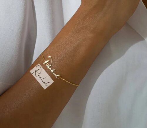 Customised Art Name Women Bracelet