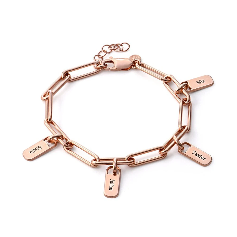 Personalised Rectangular Bracelets