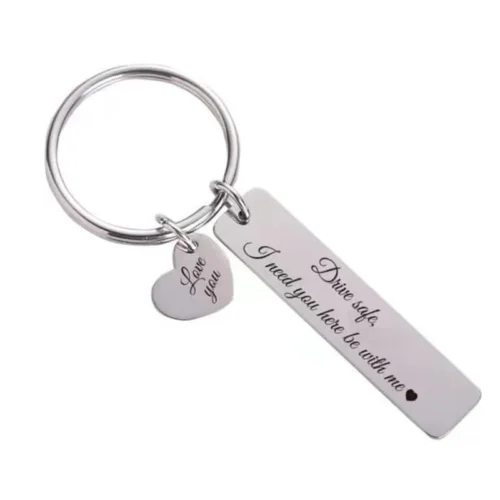 Engraved Personalised Key Chain