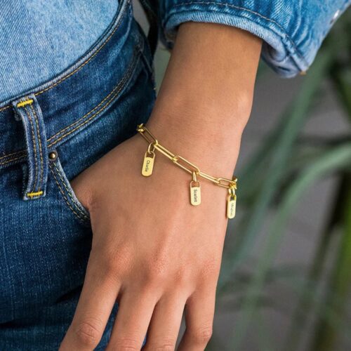 Personalised Rectangular Bracelets