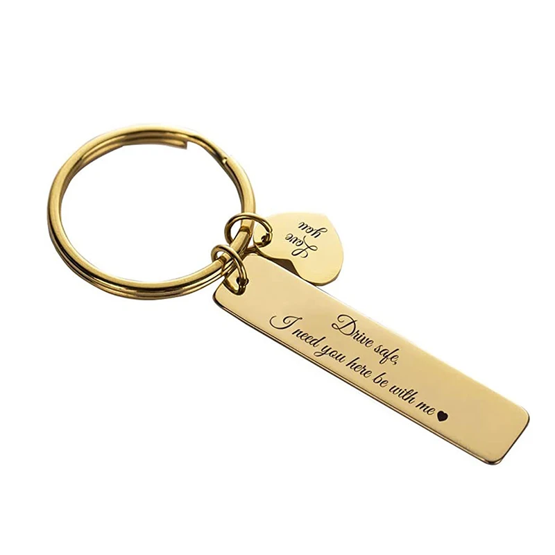 Engraved Personalised Key Chain