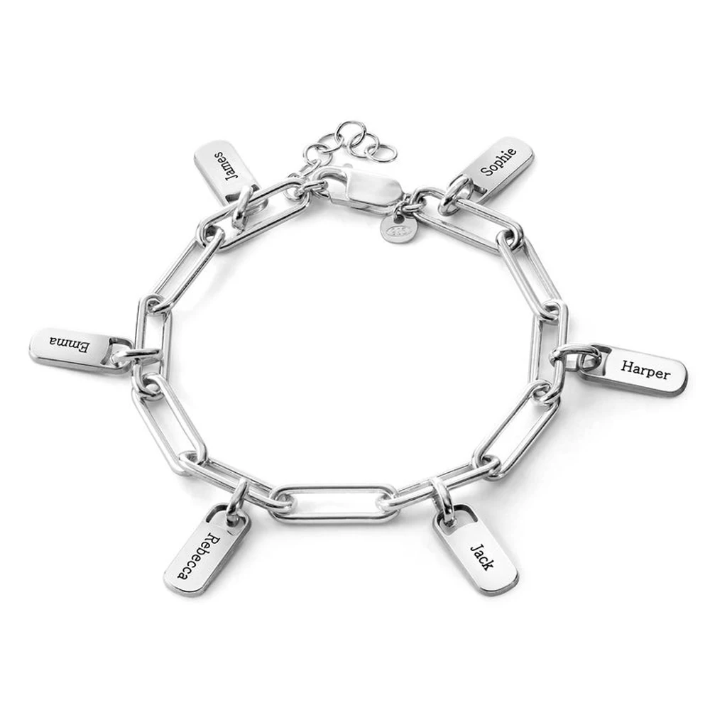 Personalised Rectangular Bracelets